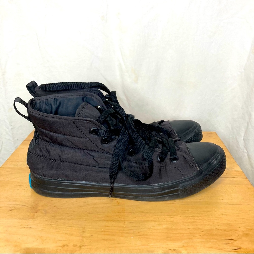 People’s quilted high top